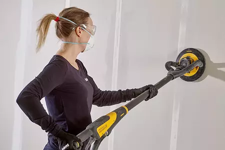 Etterbehandling- Sliping av sparklede overflater
