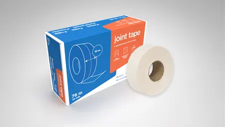 Skjøtesparkling med papirremsen Joint Tape