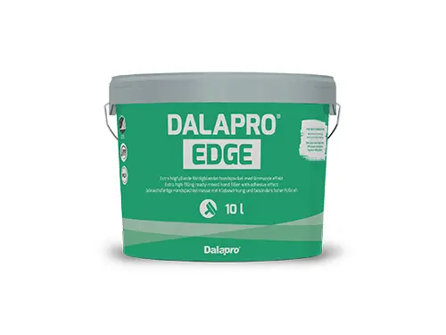 Dalapro Edge - Håndspartelmasse med ekstra høj fyldningsevne og limende effekt.
