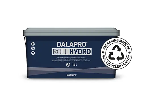 Dalapro Roll Hydro - en færdigblandet blå rullespartelmasse til vådrum