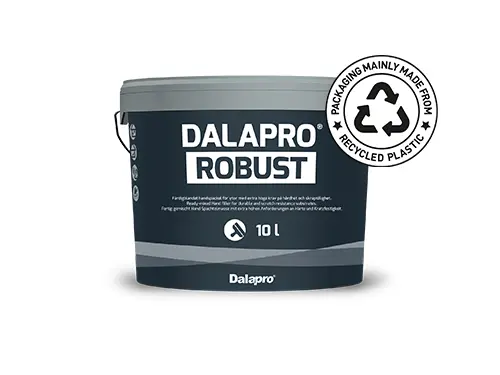 Dalapro Robust – grå håndspartelmasse for en ekstra slidstærk overflade