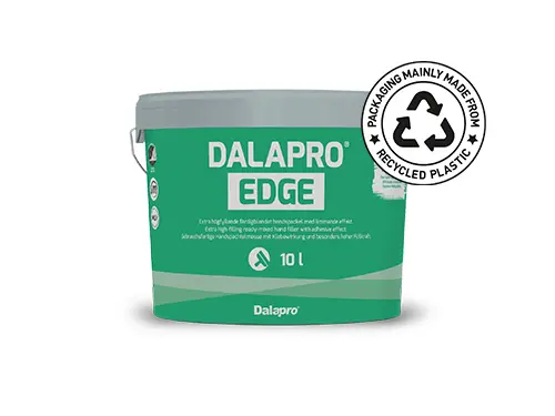 Dalapro Edge - Færdigblandet håndspartelmasse med ekstra høj fyldningsevne og limende effekt.