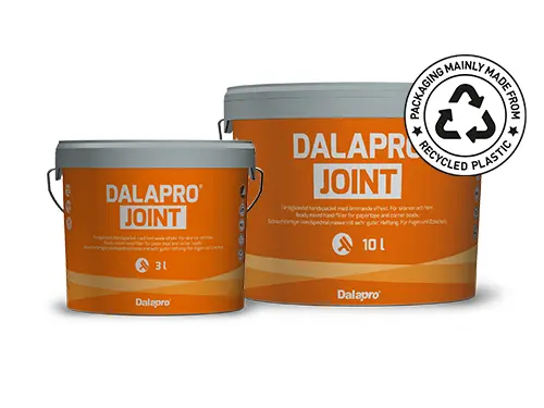 Dalapro Joint – lysegrå færdigblandet håndspartelmasse med limende effekt