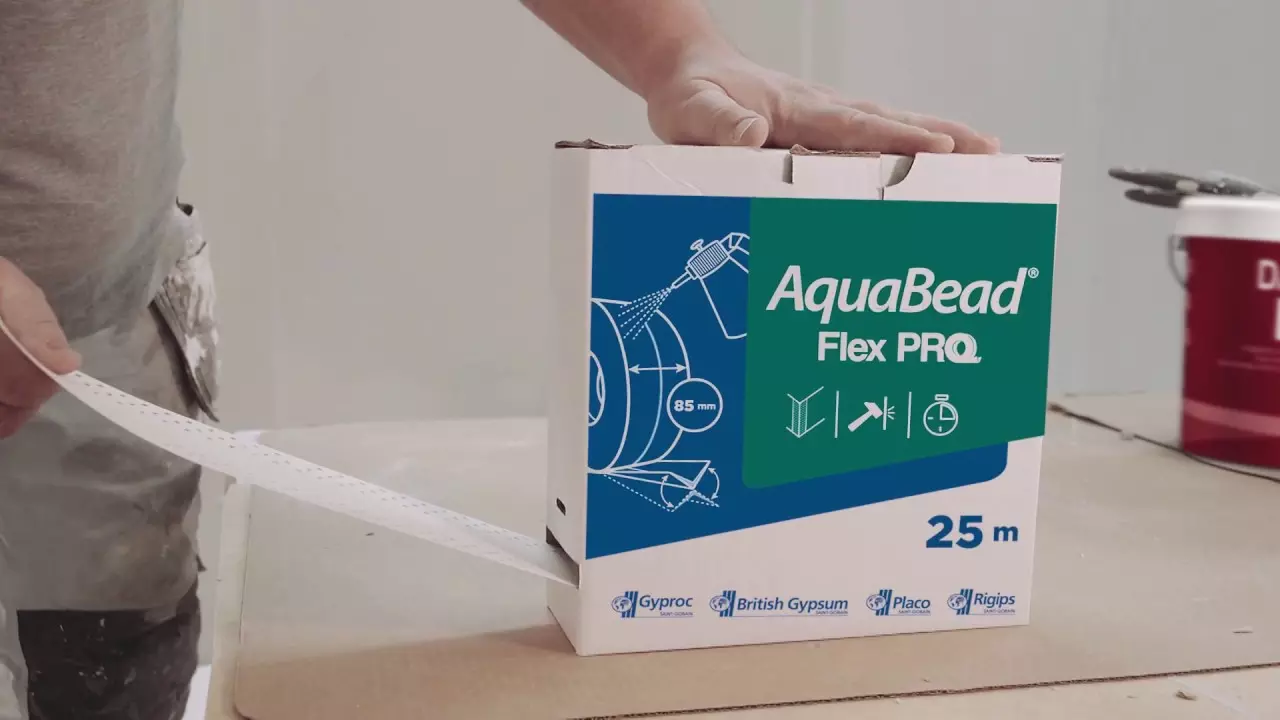 Selvheftende hjørnelist på rull - AquaBead Flex PRO (NO) thumbnail